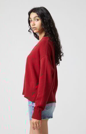 Eliza V-Neck Pullover Sweater image number 4