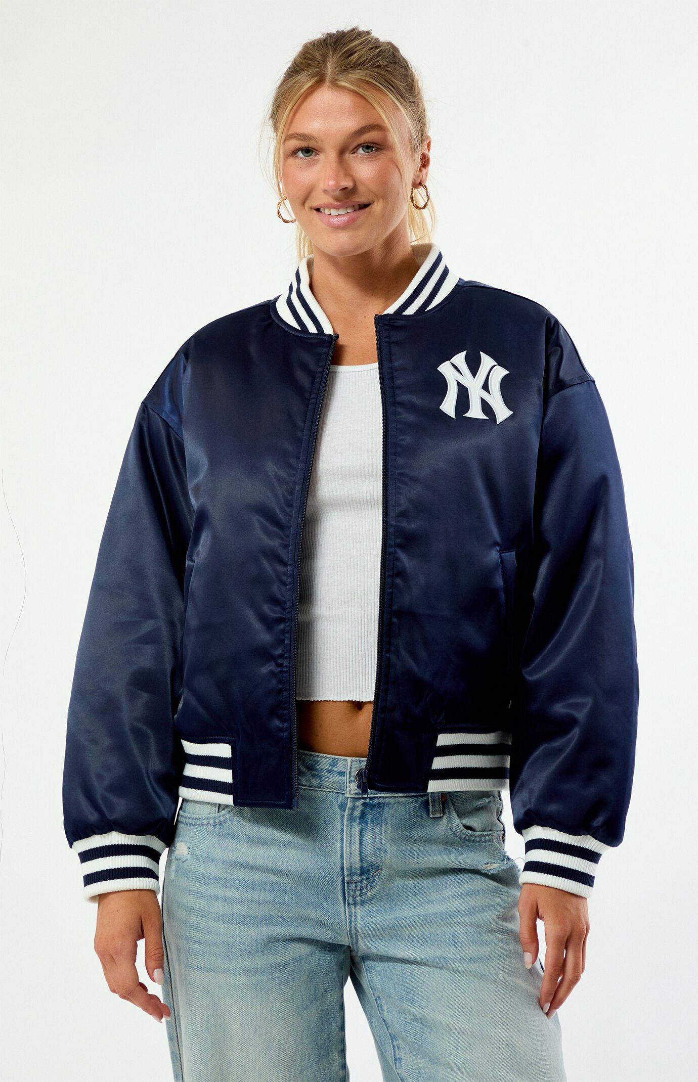 WILD COLLECTIVE x MLB NY Yankees Bomber Jacket