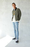 Light Splatter Stacked Skinny Jeans Light Splatter Stacked Skinny Jeans image number null