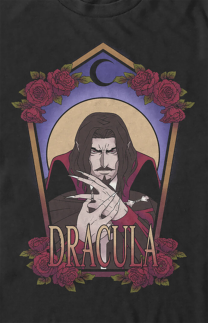 Dracula Art Nouveau T Shirt PacSun