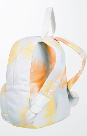 White Always Core Canvas Backpack image number 4