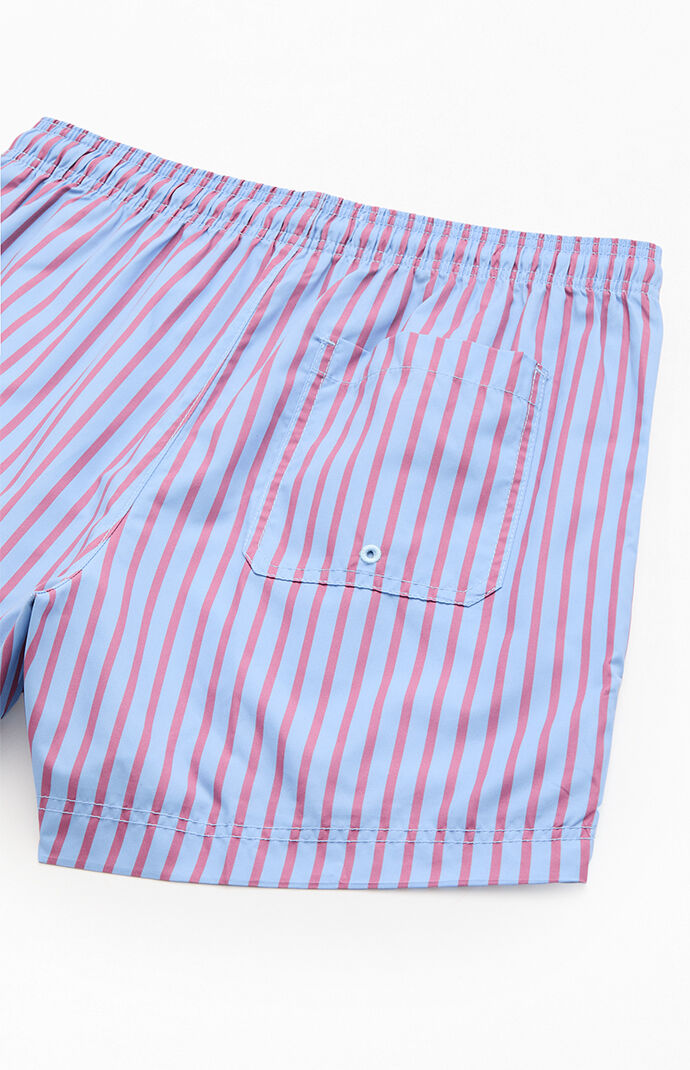 Pacsun Vintage Striped 4.5" Swim Trunks