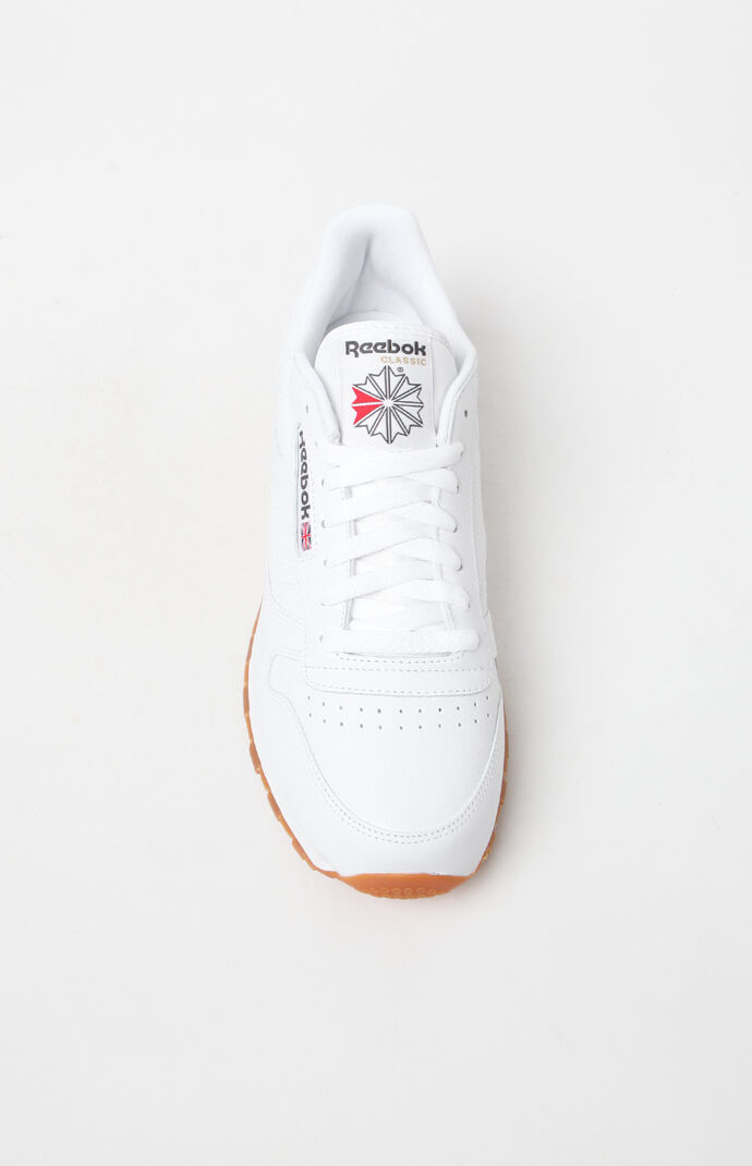 Reebok Classic Leather White Shoes Pacsun