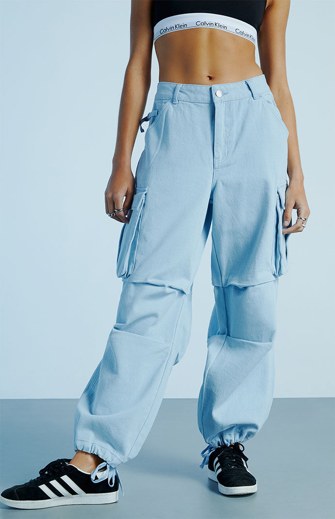 Pacsun backflip blue cargo hot sale pants