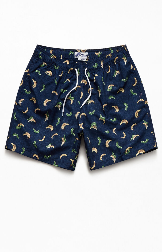 Chambray Banana 17" Swim Trunks