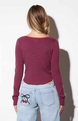 Woodland V-Neck Sweater image number 3
