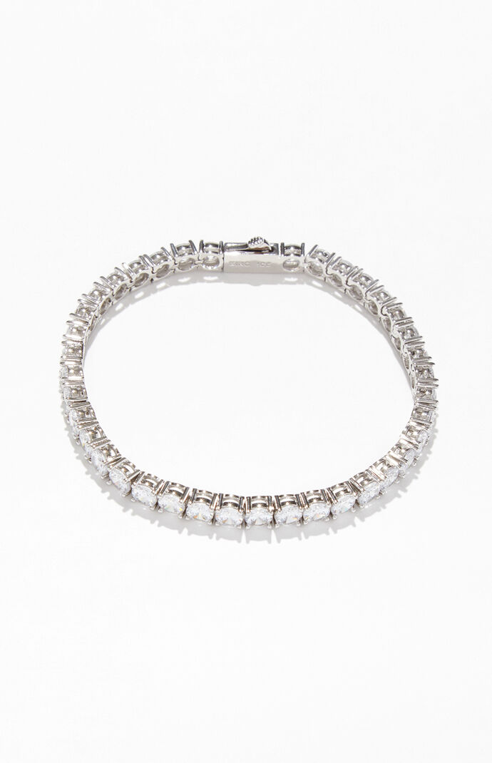 Silver Tennis Bracelet