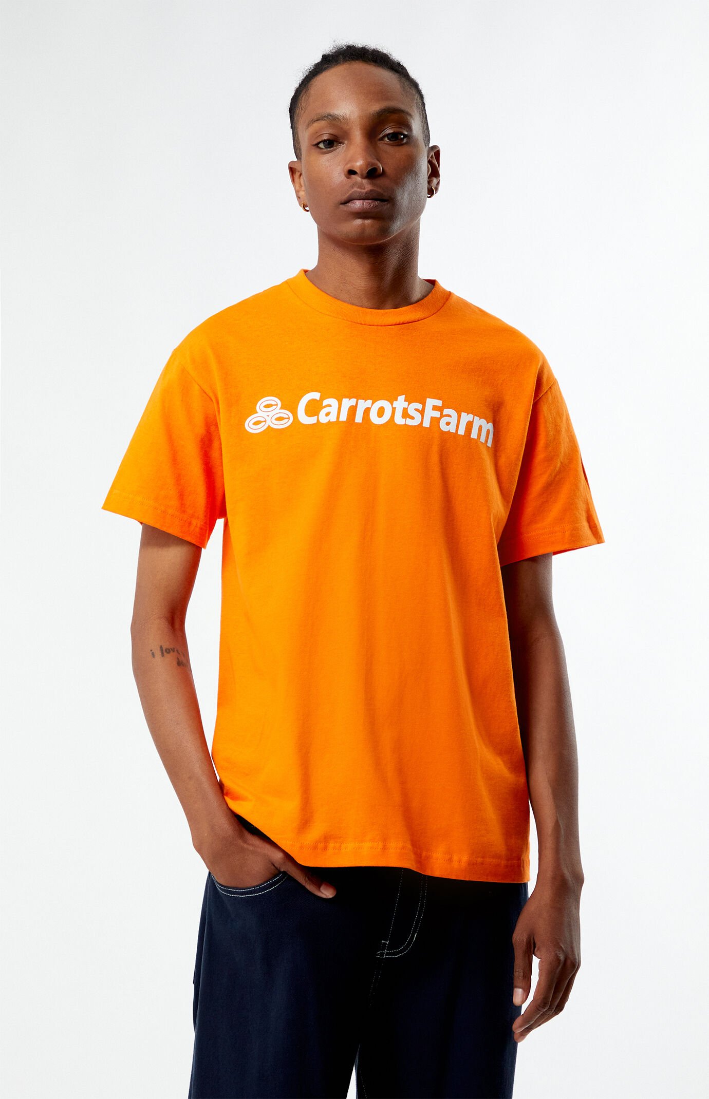 【DEARMINE】Carrot Washing Round U-Neck Tee Curran Looped Terry Top – Z SUPPLY