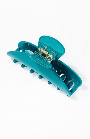 Emerald Hair Claw Clip image number 2