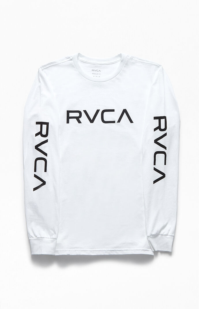 Big RVCA Long Sleeve T-Shirt