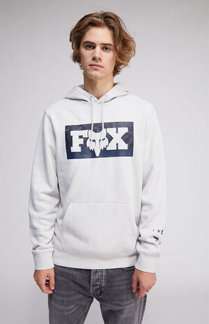 White Nuklr Head Pullover Hoodie image number 1