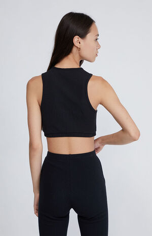 Black Adicolor Cutout Tank Top image number 4