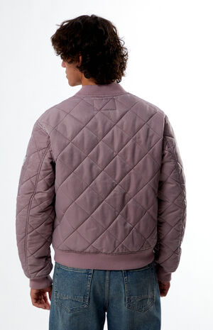 Quilted Bomber Jacket image number 3