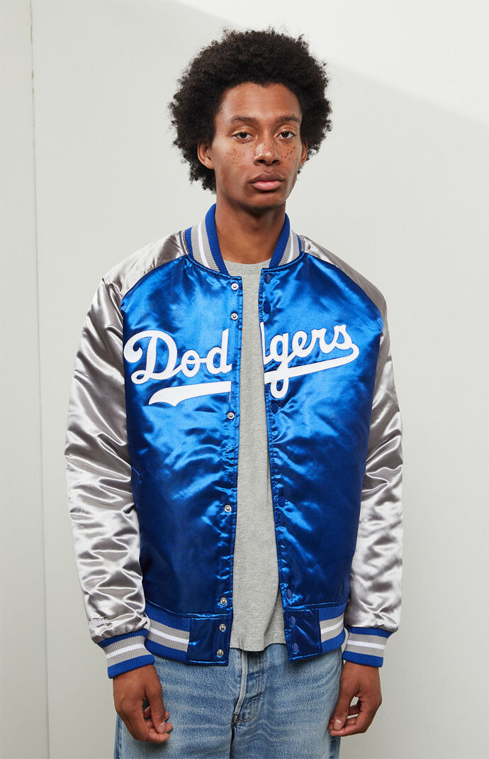 mitchell and ness satin jackets