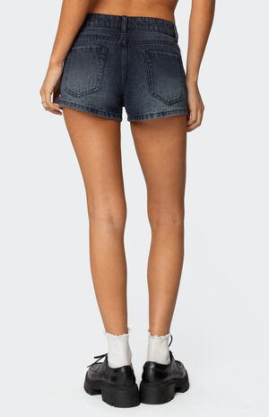 Siobhan Mid Rise Denim Shorts image number 4