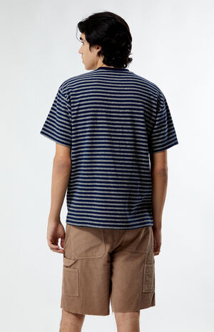 Compass Striped Texture T-Shirt image number 3