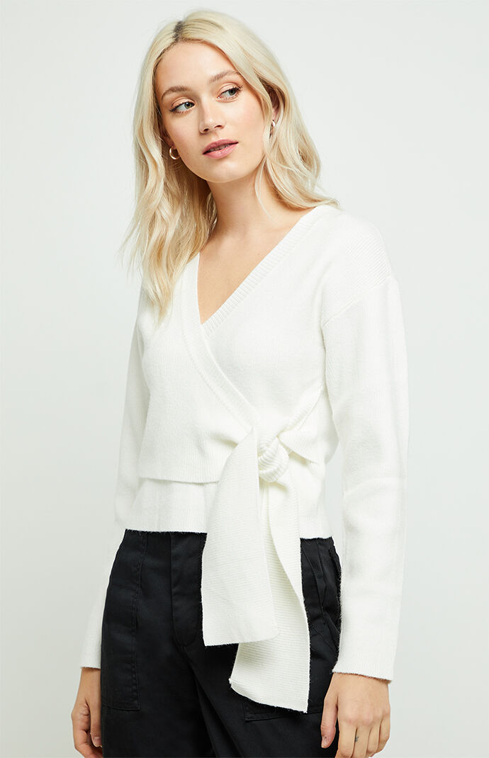 Nova Knit Wrap Cardigan