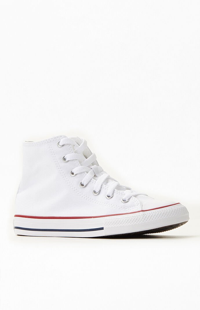 White high top converse youth online