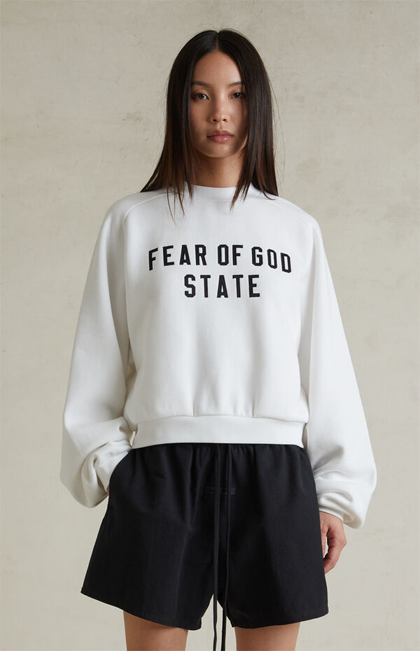Fear of God ESSENTIALS Women's Jet Black Lounge Shorts