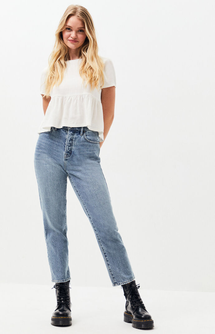 Linen Babydoll Shirt