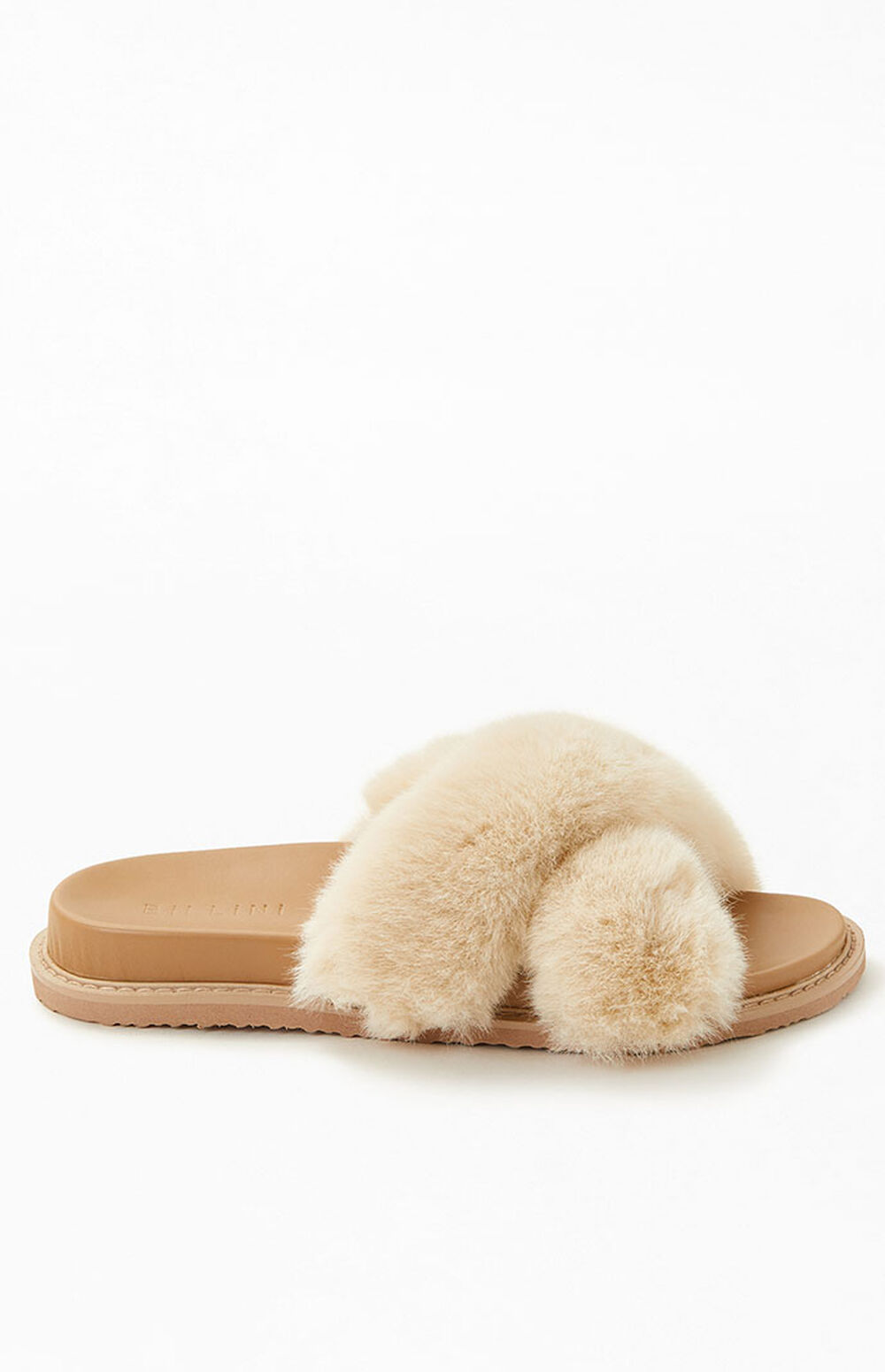 Billini Women's Rafi Faux Fur Slide Sandals PacSun