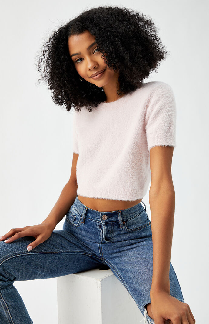 Fuzzy sales 90s sweater