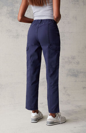 Navy Utility Cargo Pants image number 4