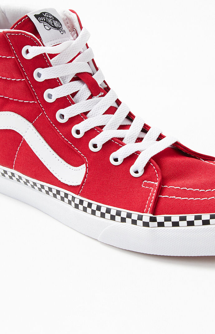 Women's Red Sk8-Hi Sneakers