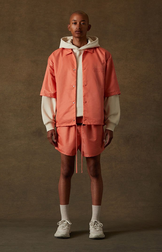 Fear of God Essentials Coral Running Shorts PacSun