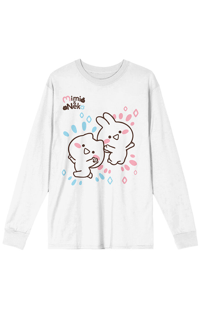 PacSun Mimi & Neko Rabbit Long Sleeve T-Shirt