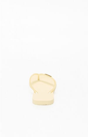 Women's Slim Square Metallic Sandals image number 3