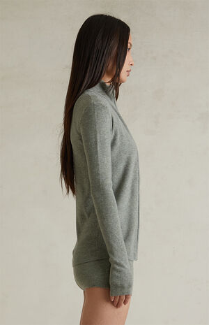 Women&rsquo;s Concrete Heather Ribbed Jacket image number 3
