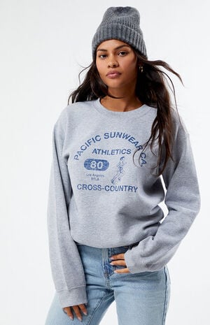 Pacific Sunwear Athletics Crew Neck Sweatshirt