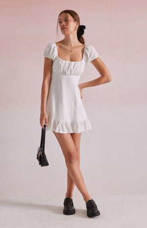 Camille Tie Back Mini Dress image number 5