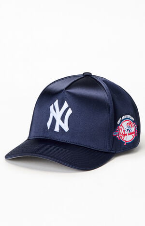 Yankees City Lights Satin Snapback Hat image number 4