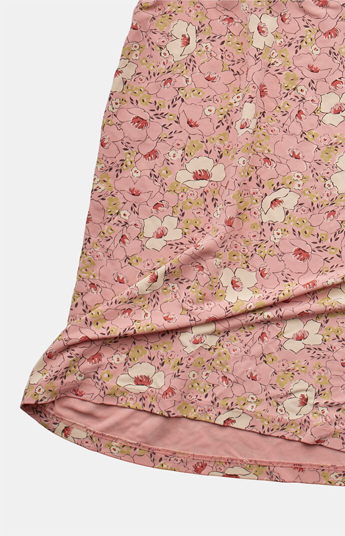 PS VINTAGE Pink 2000s Y2K Midi Skirt