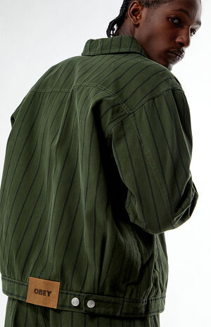 Striped Zip Up Jacket image number 3