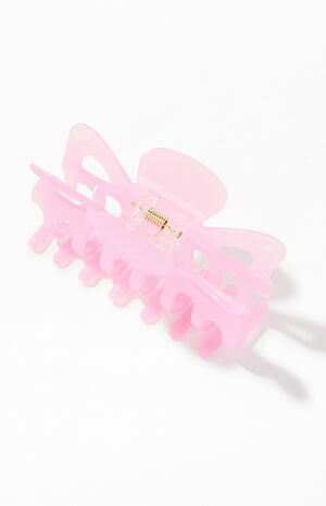 Pink Maddy Hair Claw Clip image number 2