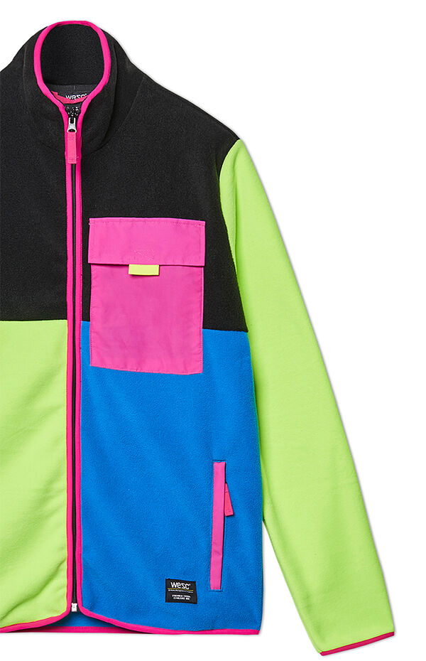 WeSC America Inc Moritz Polar Fleece Colorblock Jacket Mall of America®
