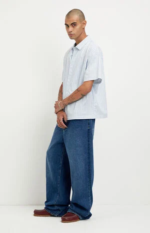 Blake Extreme Baggy Jeans Medium Blue image number 1