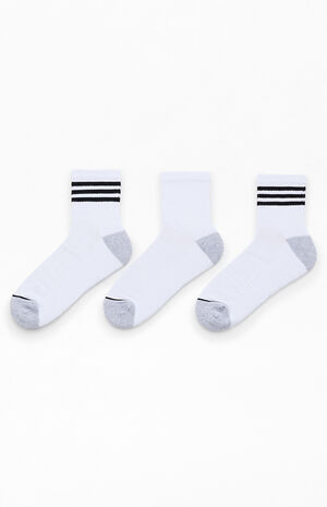 3 Pack High Quarter Socks image number 2