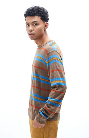 Alex Striped Crew Neck Sweater image number 2