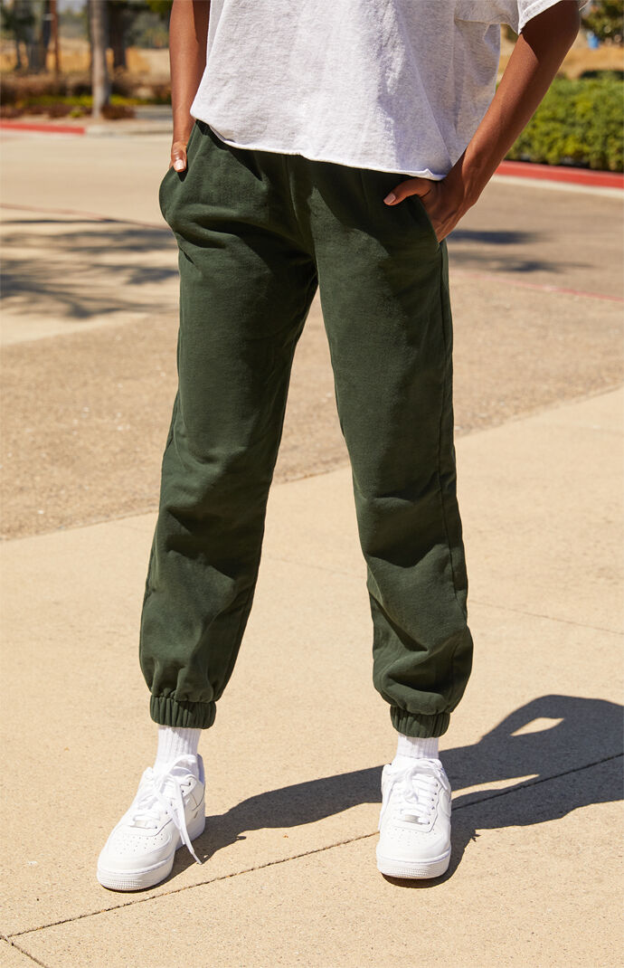 Dark green deals brandy sweatpants