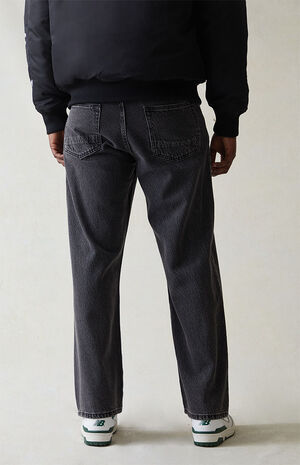 Eco Black Baggy Jeans image number 4