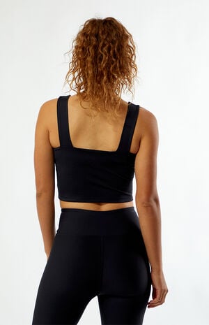 Active Black Corset Tank Top image number 3