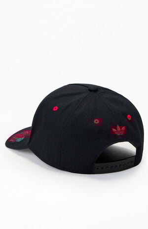 Rose High Snapback Hat image number 3