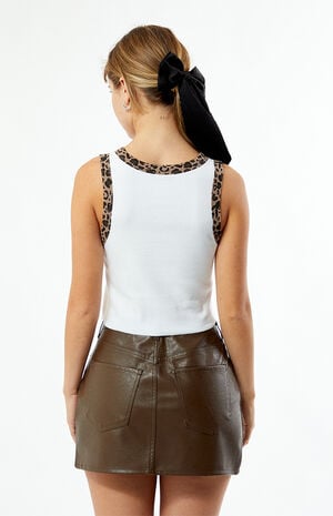 By PacSun Leopard Bunny Tank Top image number 3