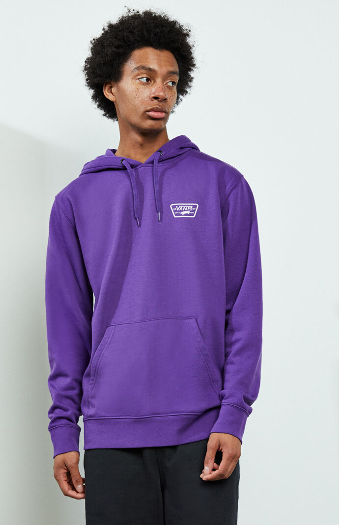 Vans Purple Full Patch Hoodie | PacSun