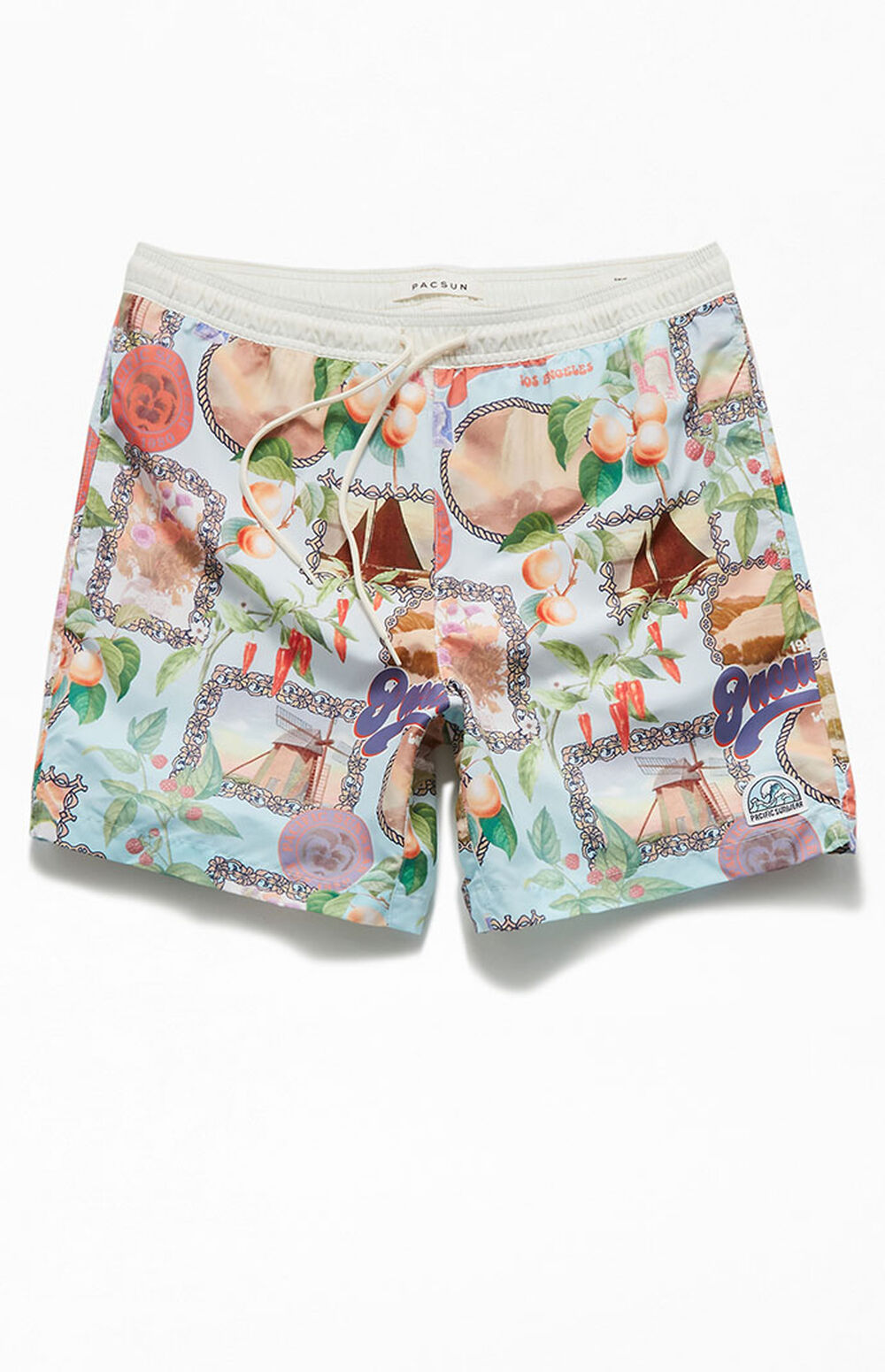 PacSun Destination 17" Swim Trunks PacSun