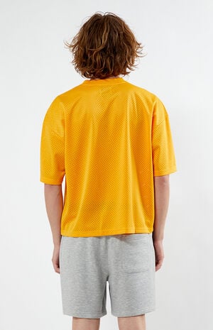 Leagues Mesh Boxy Cropped Jersey T-Shirt image number 3
